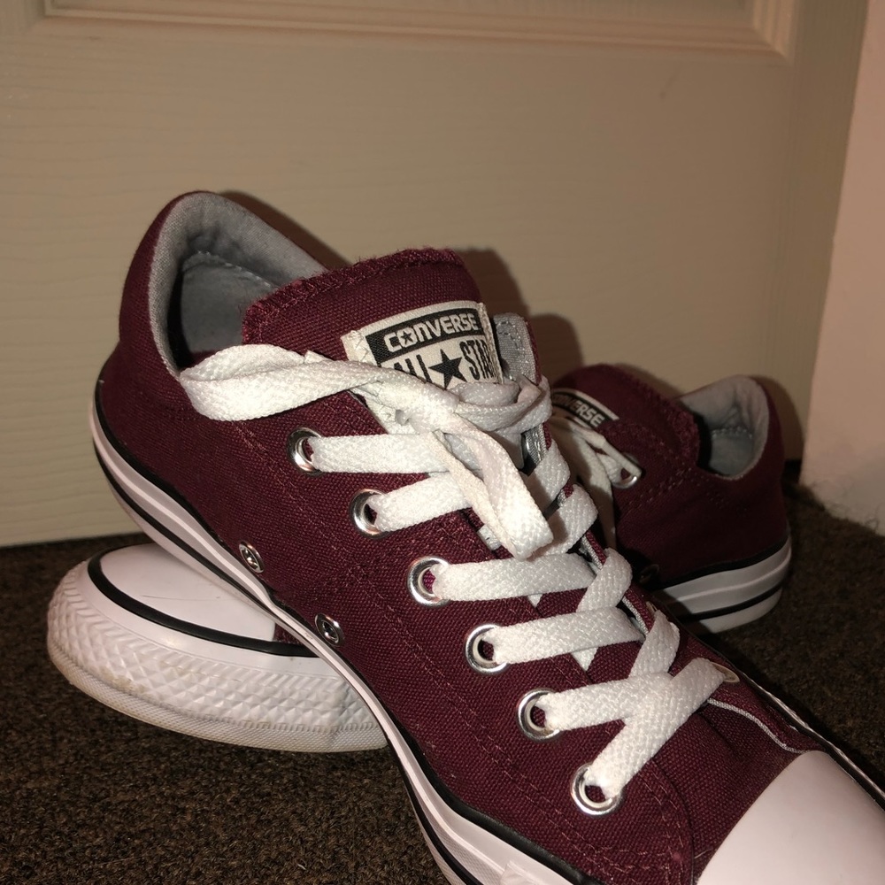 Maroon Converse!